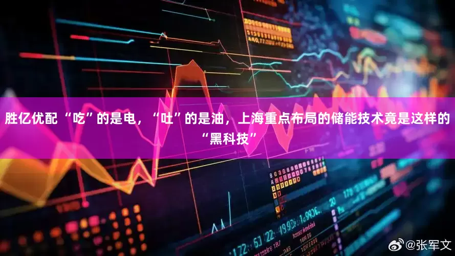 胜亿优配 “吃”的是电，“吐”的是油，上海重点布局的储能技术竟是这样的“黑科技”