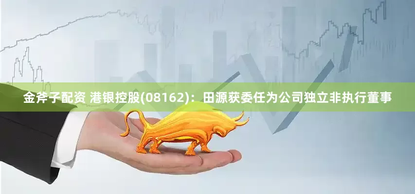金斧子配资 港银控股(08162)：田源获委任为公司独立非执行董事